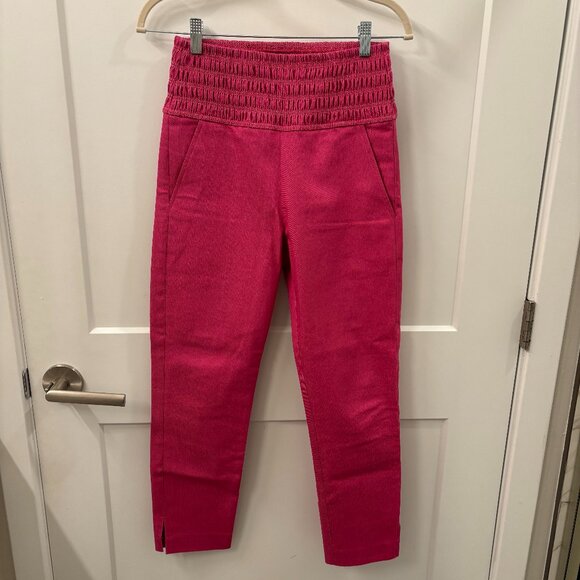 Cartolina Nantucket Pants - Cartolina Nantucket Zoe Rosenberg Pull On Tapered Leg Pants Elastic Waist Small